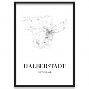 Stadtposter Halberstadt