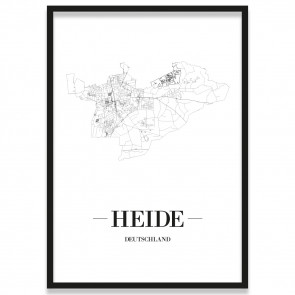 Stadtposter Heide