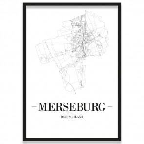 Stadtposter Merseburg