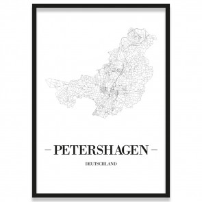 Stadtposter Petershagen