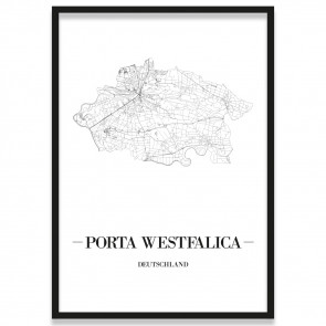 Stadtposter Porta Westfalica