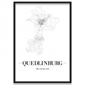 Stadtposter Quedlinburg