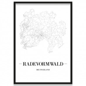 Stadtposter Radevormwald