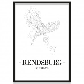Stadtposter Rendsburg