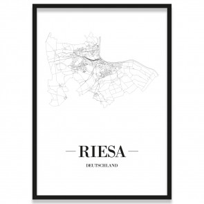 Stadtposter Riesa