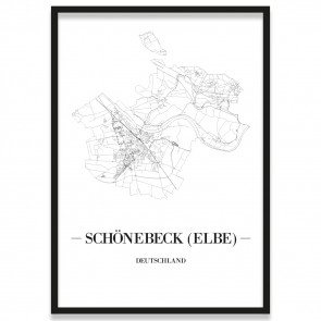 Stadtposter Schönebeck (Elbe)