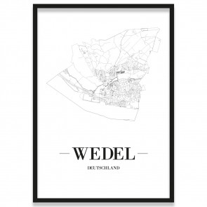 Stadtposter Wedel