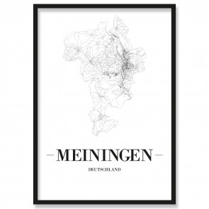 Stadtposter Meiningen