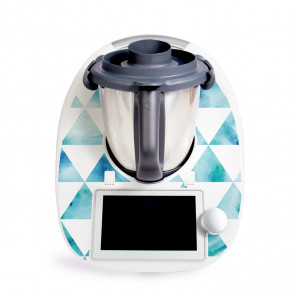 Aufkleber für Vorwerk Thermomix TM6 - Aqua-Triangle