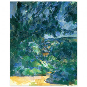 Poster Paul Cézanne - Blaue Landschaft