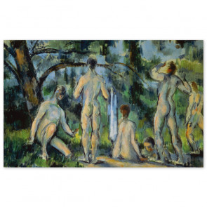 Poster Paul Cézanne - Das Bad