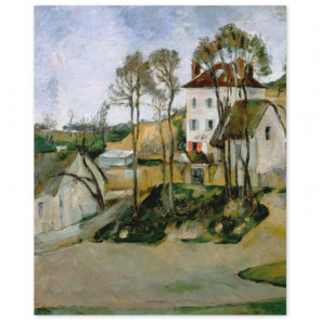 Poster Paul Cézanne - Das Haus des Dr. Cachet in Auvers