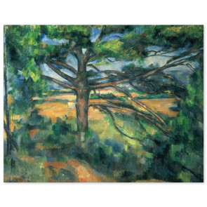 Poster Paul Cézanne - Große Pinie