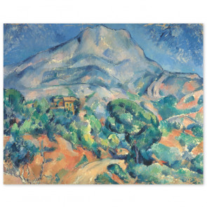 Poster Paul Cézanne - Montagne Sainte-Victoire