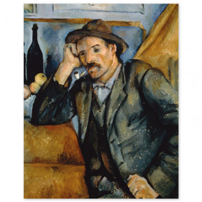 Poster Paul Cézanne - Pfeifenraucher