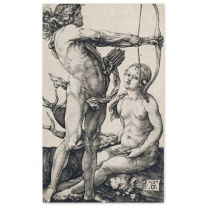 Poster Albrecht Dürer - Apollo und Diana
