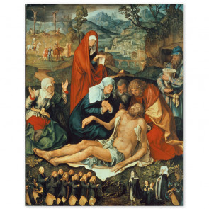 Poster Albrecht Dürer - Die Beweinung Christi, Die sieben Schmerzen Maria