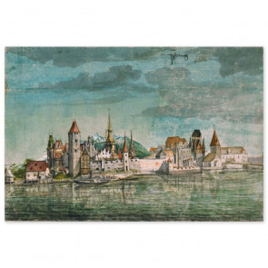 Poster Albrecht Dürer - Innsbruck, von Norden her gesehen