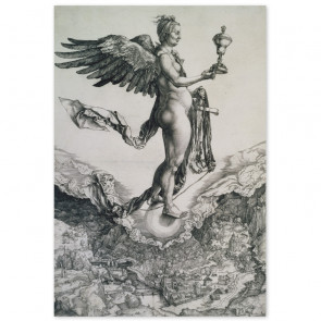 Poster Albrecht Dürer - Nemesis, Das große Glück
