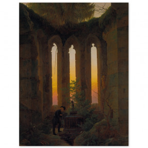 Poster Caspar David Friedrich - Huttens Grab