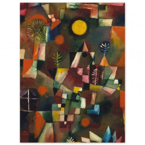 Poster Paul Klee - Der Vollmond