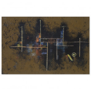 Poster Paul Klee - Gerüst eines Neubaues