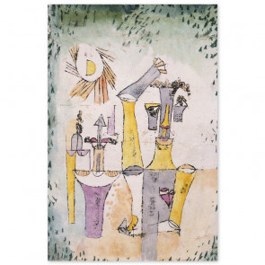 Poster Paul Klee - Schwarzmagier