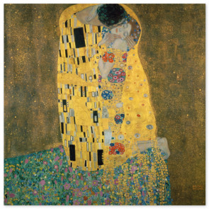 Poster Gustav Klimt - Der Kuß