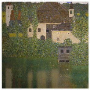 Poster Gustav Klimt - Schloss Kammer am Attersee I