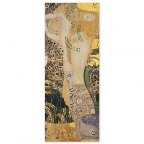 Poster Gustav Klimt - Wasserschlangen I