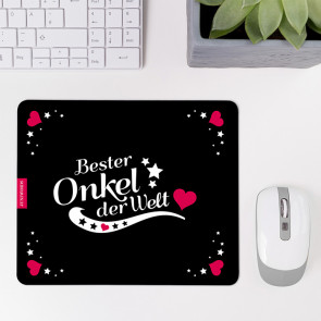 Mousepad bester Onkel der Welt - Motiv 3