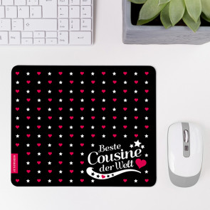 Mousepad Beste Cousine - Motiv 1