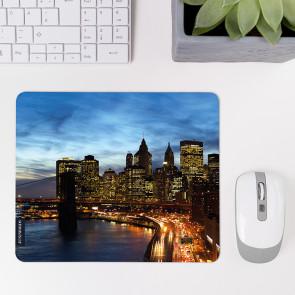 Mousepad New York bei Nacht