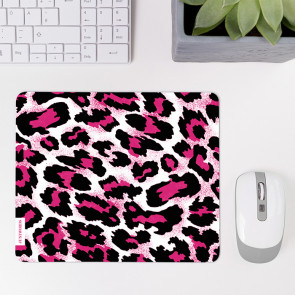 Mousepad Leopardenfell Pink