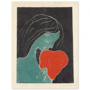 Poster Edvard Munch - Das Herz