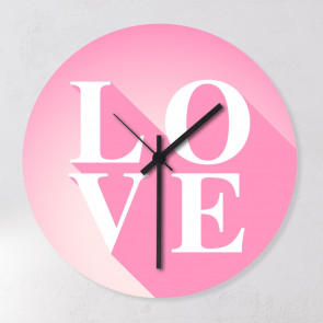 Motiv Uhr Love