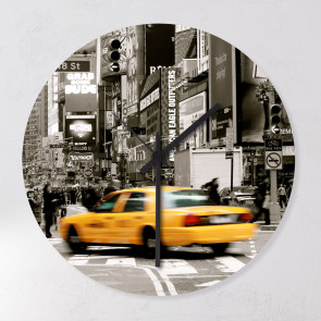 Wanduhr Taxi New York