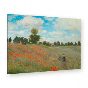 Leinwandbild von Claude Monet an der Wand