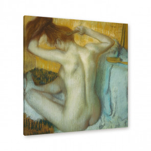 Edgar Degas - Frau bei ihrer Toilette