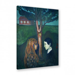 Aug in Aug von Edvard Munch als Leinwandbild