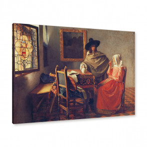 Jan Vermeer Das Glas Wein