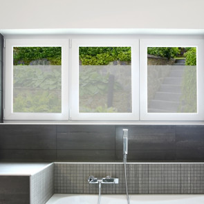 Milchglasfolie für Fenster, Glastüren und Duschen - 60 cm Breite