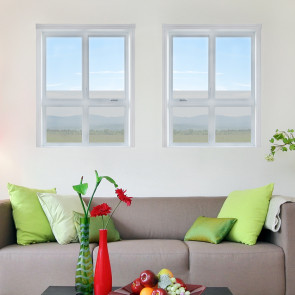 Milchglasfolie für Fenster, Glastüren und Duschen - 90 cm Breite