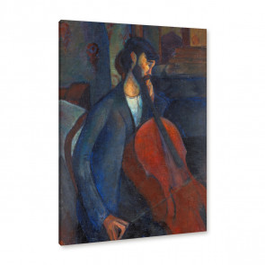 amedeo modigliani mann mit violoncello leinwandbild