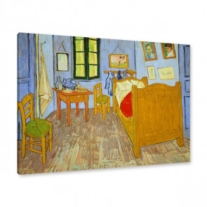 Schlafzimmer in Arles Leinwandbild