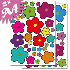 Wandsticker Blumen