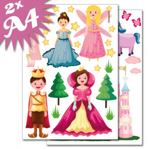 Wandsticker Prinzessin