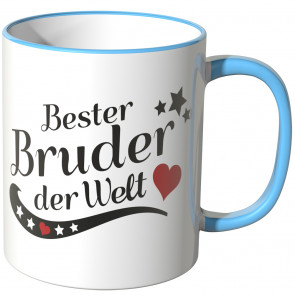 JUNIWORDS Tasse Bester Bruder der Welt