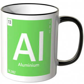 JUNIWORDS Tasse Element Aluminium "Ai"