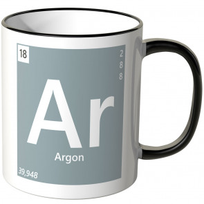JUNIWORDS Tasse Element Argon "Ar"